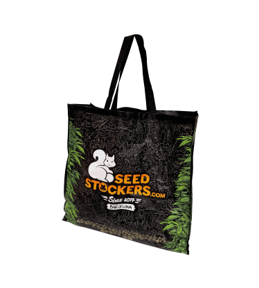🛍️ Velká nákupní taška | Znovupoužitelná taška pro growery | Nakupujte na Seedstockers.cz 🐿️