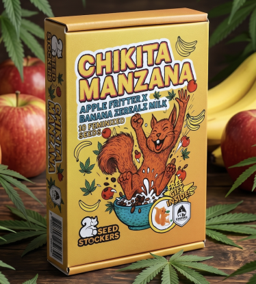 🍏 Chikita Manzana | Limitovaná Semena Konopí | Seedstockers.cz 🐿️